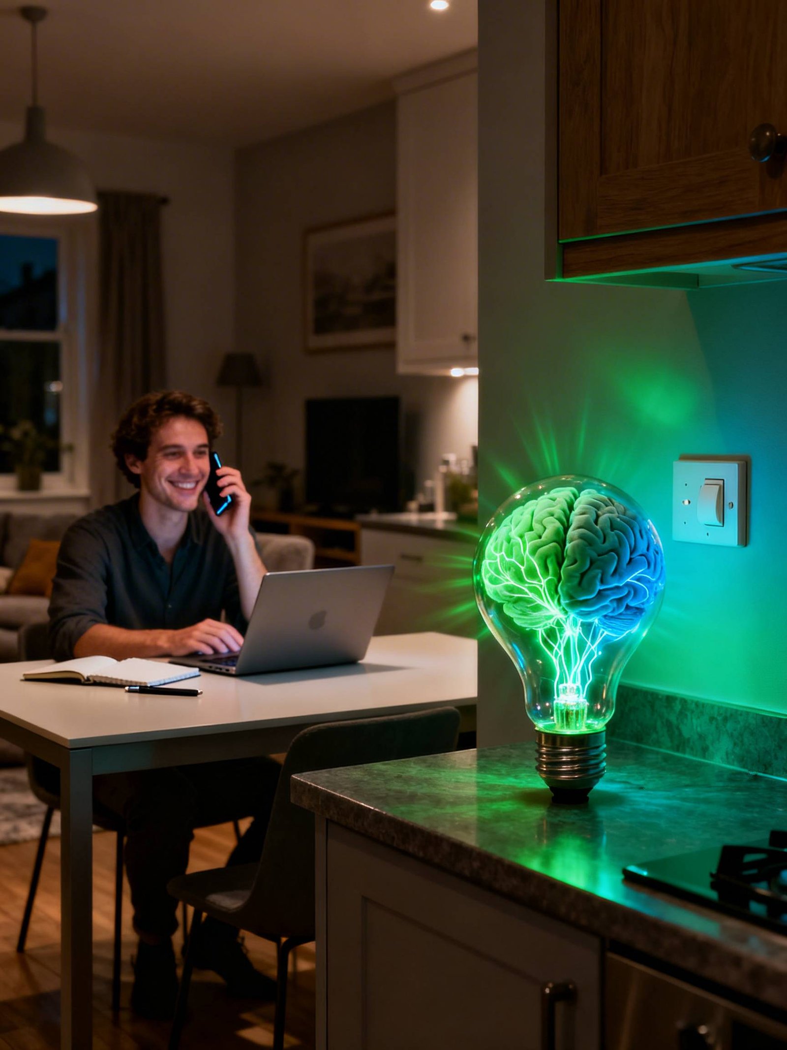 mental exhaustion is like dull light and you don't have access to the dimmer switch